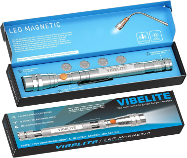 Magnetic Flashlight with Telescoping