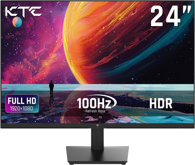 24 inch Monitor - 1080P Monitor, 100Hz FreeSync Gaming Monitor