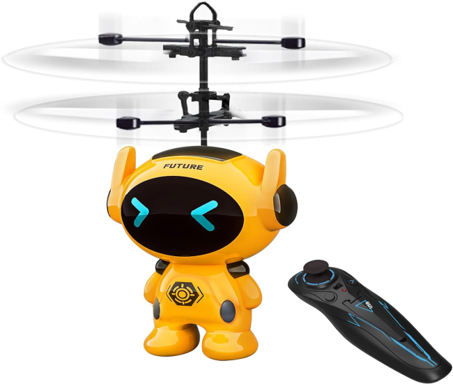 LED RC Robot Drone Remote Control Helicopter