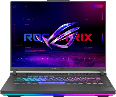 Asus Rog 16-inch gaming laptop.