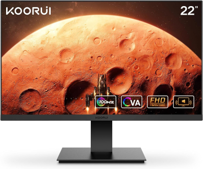 KOORUI Monitor 21.5 Inch Gaming Monitor
