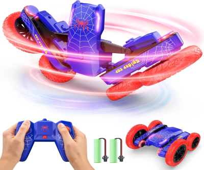 Spider Remote Control Car - Double Sided Mini RC Stunt Car