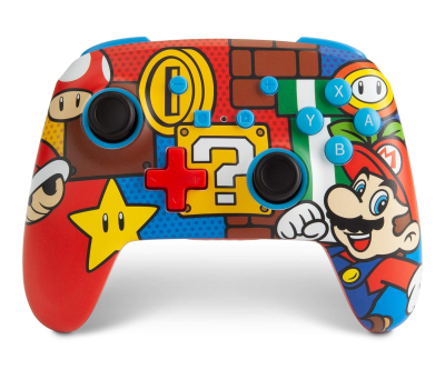 Wireless Nintendo Switch Controller - Mario Pop