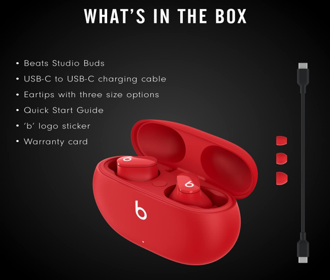 Wireless Beats Studio Buds 